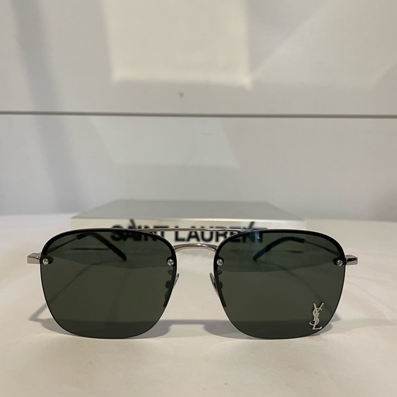 SAINT LAURENT SL 309 M-002 AVIATOR SUNGLASSES - Picture 4 of 10